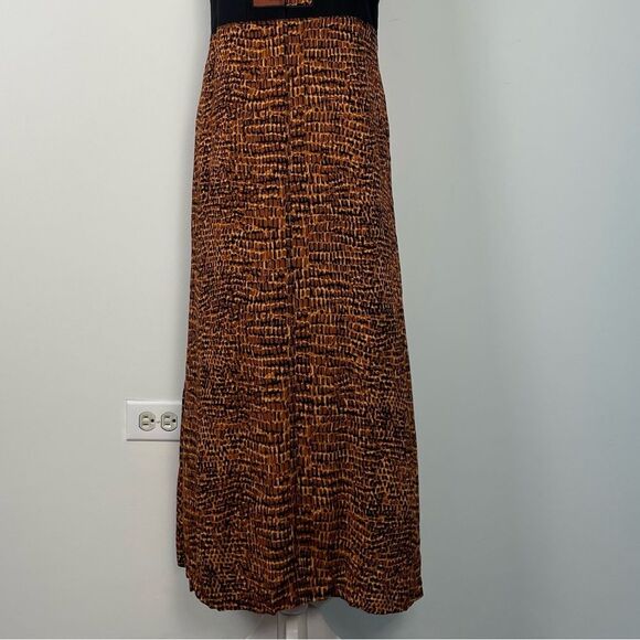 Vintage‎ Napa Valley Crinkle Artsy Midi Maxi Dress Size Small Teacher Boho 90's - Picture 3 of 9